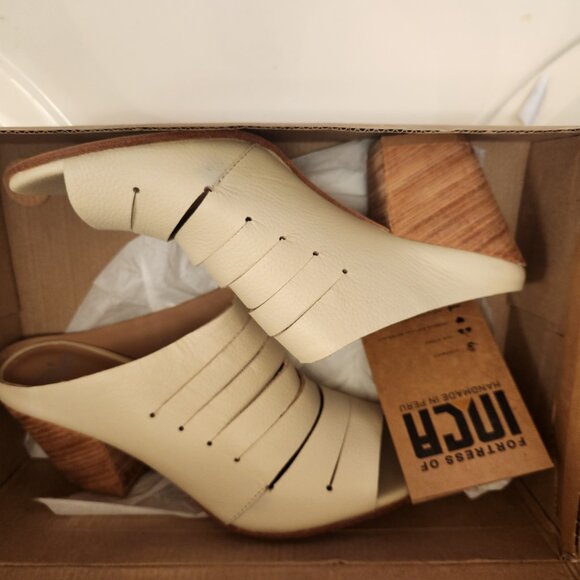 Fortress Of Inca "Gaby" Peep Toe Sandals. NIB. Size 9 - Picture 10 of 11